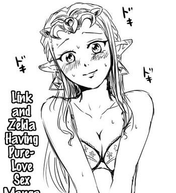 link to zelda ga jun ai ecchi suru manga link and zelda having a pure love sex manga cover