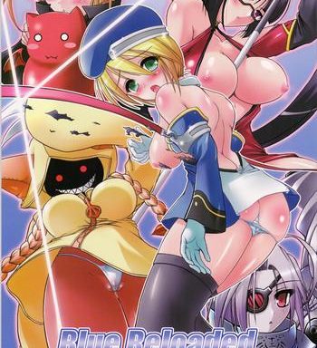 blue reloaded blazblue anthology cover