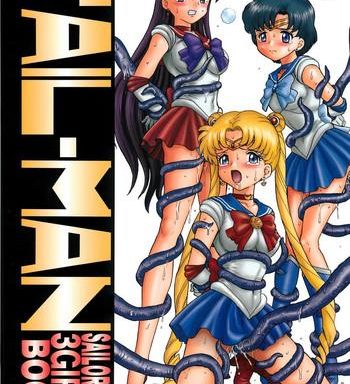 tail man sailormoon 3girls book cover